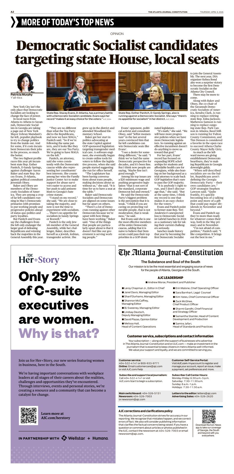 AJC ePaper | Thursday, April 09, 2026